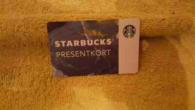 Rare & HTF! STARBUCKS Sweden 2017 Gift Card RARE White Block Version US Seller - Sold on eBay Nov, 14th 2019 for $15.07