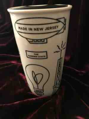 NEW JERSEY Starbucks Ceramic Travel Tumbler Mug 2016 Boating Made In NJ - Sold on eBay Nov, 14th 2019 for $25.00