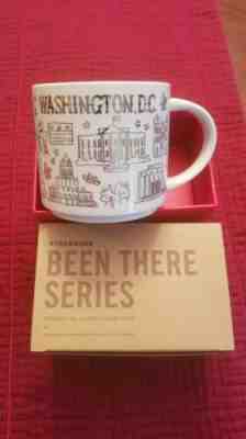 STARBUCKS ~ Washington D.C ~ "Xmas Been There"  Mug (NEW) ~14 Oz USA NWT Silver - Sold on eBay Nov, 14th 2019 for $17.99