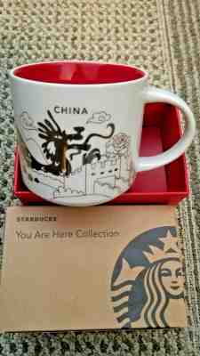 STARBUCKS ~ China ~ "You are Here" Mug 14oz (NEW) ~  NWT Christmas China - Sold on eBay Nov, 14th 2019 for $27.99