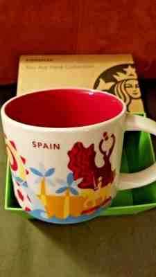 STARBUCKS ~ Spain ~ "You Are Here" Icon Mug (NEW) ~14 Oz  NWT Spain Rare - Sold on eBay Nov, 14th 2019 for $26.99