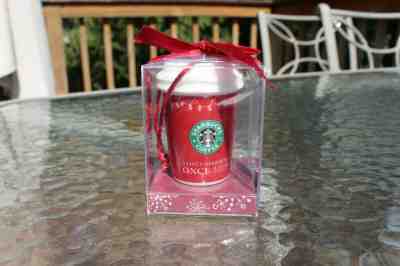 STARBUCKS 2005 RED HOT CUP ORNAMENT - Sold on eBay Nov, 14th 2019 for $16.50