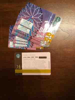 Huge Lot 177 Starbucks Gift Card Cards Collectible Various Designs Free USA Ship - Sold on eBay Nov, 14th 2019 for $80.00