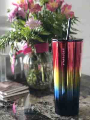 Starbucks Summer Pride Collection Stainless Steel Tumbler - 24oz - Sold on eBay Nov, 14th 2019 for $25.00