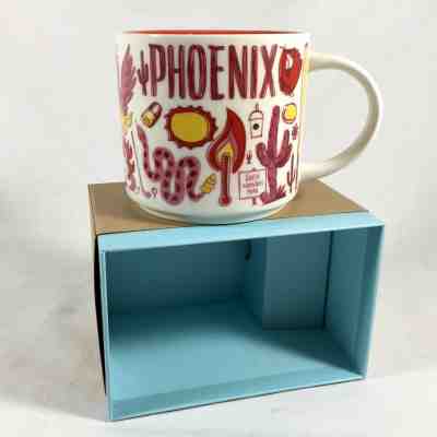 Starbucks "Been There" Phoenix Coffee Mug, Spring Training, Cactus, Golf NIB - Sold on eBay Nov, 14th 2019 for $17.50