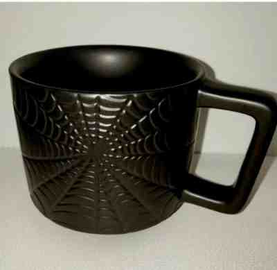 Starbucks Halloween 2019 12oz Starbucks Black Spider Web Coffee Mug Brand New - Sold on eBay Nov, 14th 2019 for $18.99