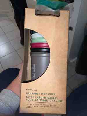NEW Starbucks 2019 Fall Halloween Reusable Hot Cups Limited Edition - Sold on eBay Nov, 14th 2019 for $15.50