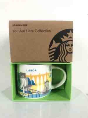NIB Starbucks Lisboa You Are Here Collection Lisbon Portugal Collector’s Mug YAH - Sold on eBay Nov, 14th 2019 for $45.99
