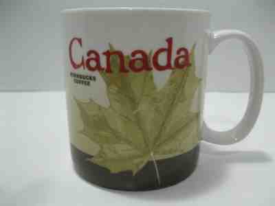  Starbucks Coffee Canada Maple Leaf Country Collector Series Mug 16 oz 2009 - Sold on eBay Nov, 14th 2019 for $17.99