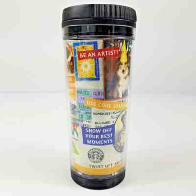 Starbucks Create Your Own Memory Tumbler Mug 16 Ounce Travelers Insulated NEW - Sold on eBay Nov, 14th 2019 for $24.77