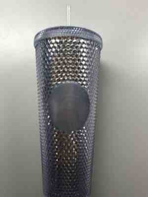 New Never Used 2019 Holiday Starbucks Bling Platinum Iridescent Cold Cup 24oz - Sold on eBay Nov, 14th 2019 for $29.00