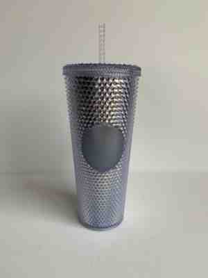 Starbucks 2019 Holiday Collection Limited Edition Studded Tumbler Cup Platinum - Sold on eBay Nov, 14th 2019 for $18.50