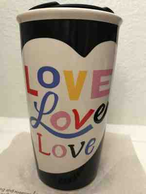 NEW Starbucks 2018 Valentine's LOVE LOVE LOVE tumbler 12 oz NEW! LAST ONE! - Sold on eBay Nov, 14th 2019 for $19.99