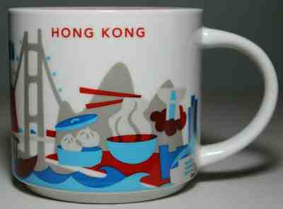 STARBUCKS HONG KONG You Are Here 14 oz. Stoneware Mug EXCELLENT USED?  - Sold on eBay Nov, 14th 2019 for $24.50