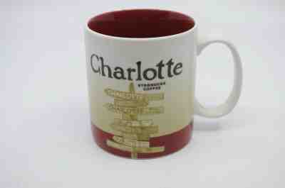 Starbucks Coffee Mug Collector Series Charlotte Mug with SKU sticker - Sold on eBay Nov, 14th 2019 for $24.99