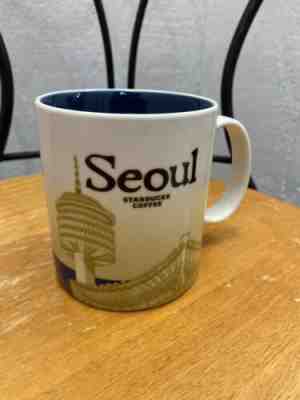 Starbucks Seoul Korea Global Icons Collector Series 2011 City Mug 16oz - Sold on eBay Nov, 14th 2019 for $65.00
