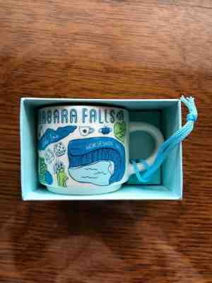 Starbucks "Been There Series" Niagara Falls Mug Ornament - New In Box - Sold on eBay Nov, 14th 2019 for $22.49