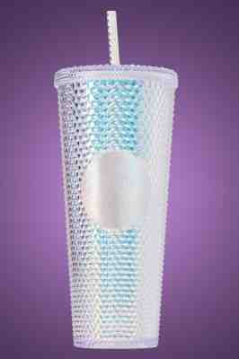 Starbucks 2019 BLING PLATINUM Studded Tumbler Venti 24oz *Limited Edition*  - Sold on eBay Nov, 14th 2019 for $17.50