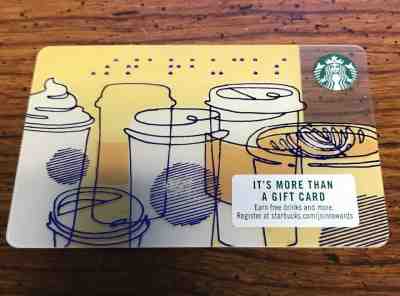 New $200 Starbucks Gift Card For $170 - Free Shipping - Sold on eBay Nov, 14th 2019 for $170.00