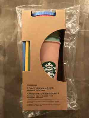 NEW Authentic Starbucks Color Changing Cold Cups (COMPLETE SET) - Sold on eBay Nov, 14th 2019 for $75.00