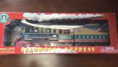 Starbucks Express Train Engine 2003 Coffee Bean Lights Model Toy Collectible - Sold on eBay Nov, 14th 2019 for $19.99