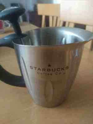 Starbucks Barista Stainless Steel Milk Frothing Pitcher Cup with Thermometer - Sold on eBay Nov, 14th 2019 for $22.00