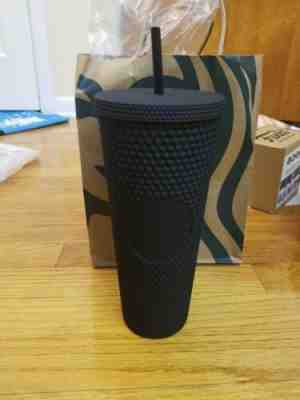 Starbucks Matte Black Studded 24oz Tumbler Cup Fall 2019 Halloween Edition - Sold on eBay Nov, 14th 2019 for $68.00