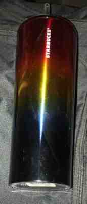 ????Starbucks Stainless Steel Pride Rainbow Cold Cup Tumbler 24oz Summer 2019???? - Sold on eBay Nov, 14th 2019 for $30.00