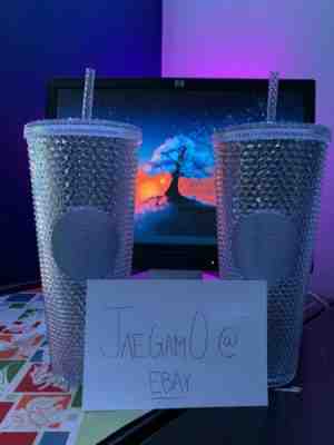 Limited Edition Starbucks Platinum Iridescent Tumbler Cups *IN HAND* - Sold on eBay Nov, 13th 2019 for $18.99