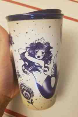 Starbucks Tumbler Siren Tattoo New In Box Blue Ink - Sold on eBay Nov, 13th 2019 for $59.99