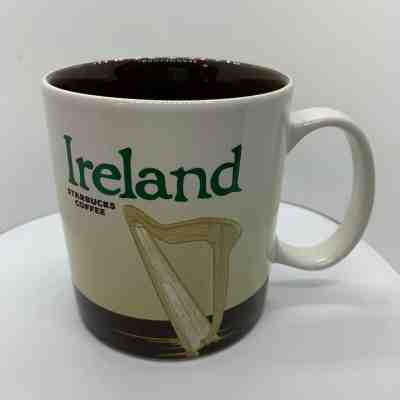 Starbucks IRELAND Global Icon Collector Series Mug 16 fl oz 2015 HARP Rare EUC  - Sold on eBay Nov, 11th 2019 for $17.00