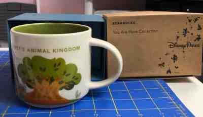 Animal Kingdom Starbucks You Are Here Mug Disney Parks 1st Edition V1 Retired - Sold on eBay Nov, 11th 2019 for $39.00