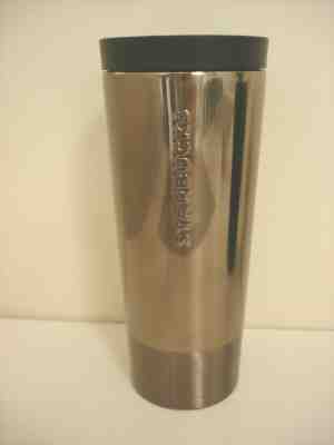 STARBUCKS CLASSIC STAINLESS STEEL 16 OZ TRAVEL MUG - Sold on eBay Nov, 10th 2019 for $15.50