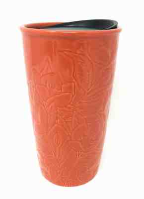 Starbucks 2019 Orange Double Walled Ceramic Travel Tumbler Fall Halloween - Sold on eBay Nov, 10th 2019 for $34.00