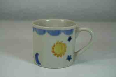 Rare Starbucks Hartstone Barista Moon Sun Stars Mug Hand Painted  - Sold on eBay Nov, 8th 2019 for $19.95