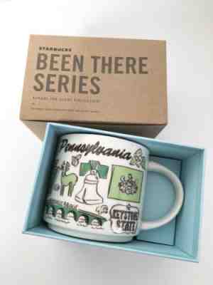 Starbucks BEEN THERE SERIES 14oz Mug Cup PENNSYLVANIA - New in Box - Sold on eBay Nov, 8th 2019 for $35.60