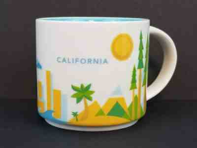Starbucks California Coffee Tea Mug Cup Ceramic You Are Here Collection 2014  - Sold on eBay Nov, 8th 2019 for $15.95