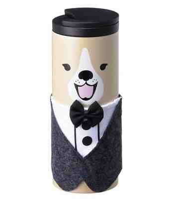 Starbucks Korea 2018 SS Smiling Dog Troy Tumbler - Sold on eBay Nov, 8th 2019 for $36.00