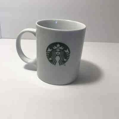 Starbucks Classic Logo White Green Mermaid Siren Coffee Tea Cup Mug 14 oz - Sold on eBay Nov, 7th 2019 for $21.97