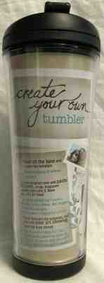 NEW 2009 Starbucks Create Your Own 16 oz Coffee Tumbler - Sold on eBay Nov, 7th 2019 for $18.00