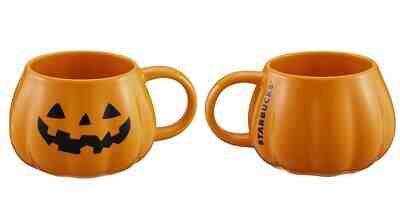 Starbucks Halloween Pumpkin Mug 12oz Taiwan Limited Free Shipping - Sold on eBay Nov, 7th 2019 for $41.00