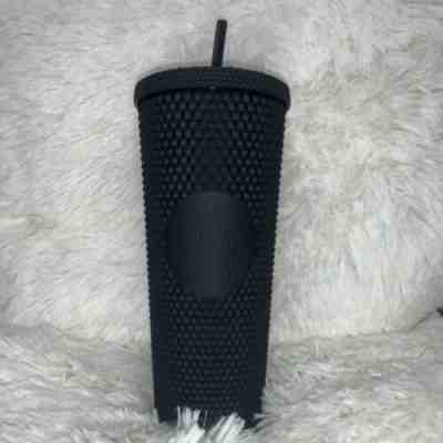 Fall Halloween 2019 Starbucks Matte Black Studded Tumbler Cup Limited Edition - Sold on eBay Nov, 7th 2019 for $64.99