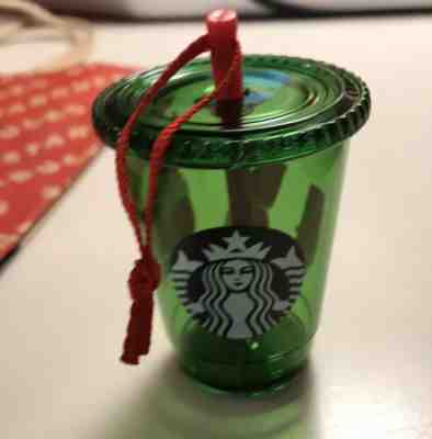 Starbucks Japan 2019 Ornament Cup Plastic Green - Sold on eBay Nov, 7th 2019 for $23.49