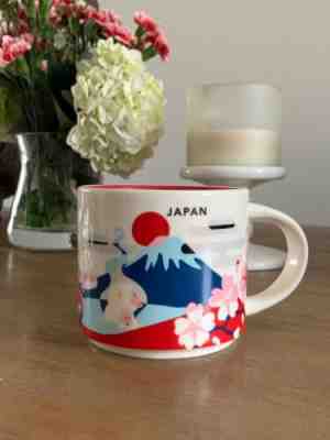 New SKU STARBUCKS  JAPAN Mt FUJI V1 You Are Here (YAH)  14 Oz Mug. No Box - Sold on eBay Nov, 7th 2019 for $20.00