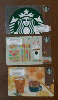2019 STARBUCKS Coffee card Cambodia 3 used cards first issue - Sold on eBay Nov, 7th 2019 for $29.00