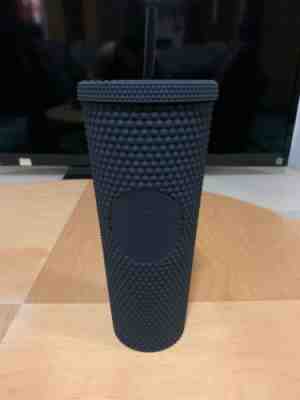 Fall Halloween 2019 Starbucks Matte Black Studded Tumbler Cup Limited Edition - Sold on eBay Nov, 7th 2019 for $70.00