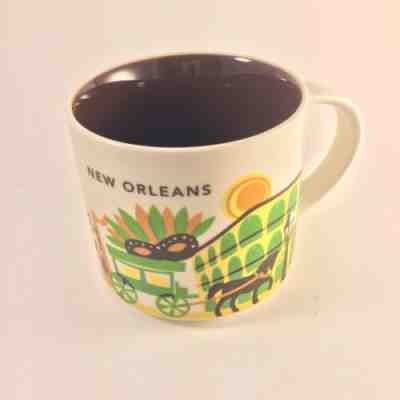 Starbucks You Are Here Collection Coffee Tea Cup Mug New Orleans - Sold on eBay Nov, 7th 2019 for $17.99