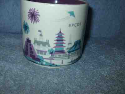Disney Parks Starbucks Epcot You are here Coffee Mug Cup RETIRED 14oz EUC - Sold on eBay Nov, 7th 2019 for $19.99