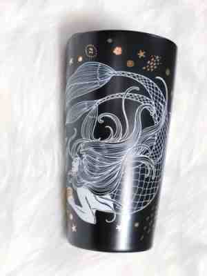 starbucks tumbler stainless Glitter Rose Gold & Siren Ceramic Travel Mug - Sold on eBay Nov, 7th 2019 for $69.00