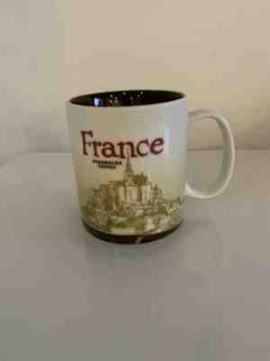 Starbucks France 2011 Coffee Mug Global City Icon Collectors Series French Brown - Sold on eBay Nov, 7th 2019 for $36.01